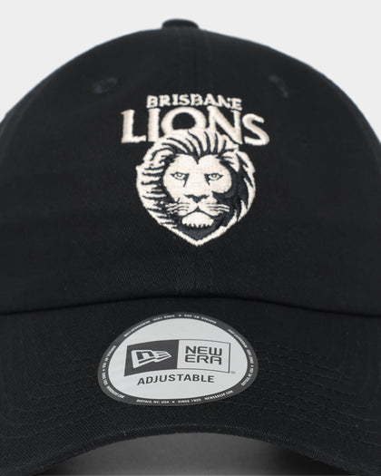 New Era Casual Classic Brisbane Lions AFL Opening Bounce 2022 Cap Black Stone