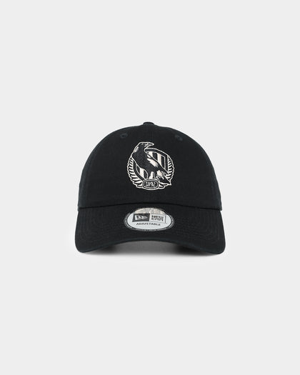 New Era Casual Classic Collingwood Magpies AFL Opening Bounce 2022 Cap Black Stone