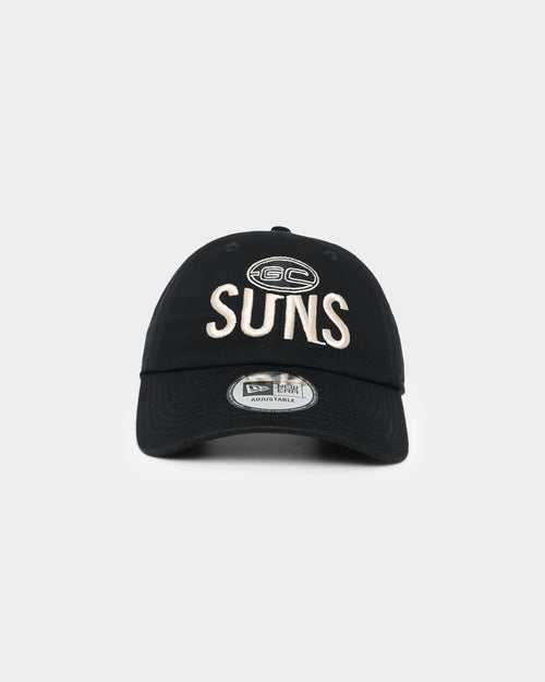 New Era Casual Classic Gold Coast Suns AFL Opening Bounce 2022 Cap Black Stone