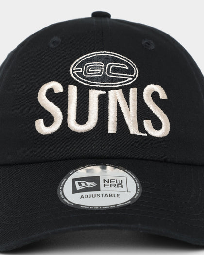 New Era Casual Classic Gold Coast Suns AFL Opening Bounce 2022 Cap Black Stone