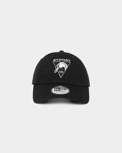 New Era Casual Classic Sydney Swans AFL Opening Bounce 2022 Cap Black Stone