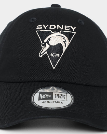 New Era Casual Classic Sydney Swans AFL Opening Bounce 2022 Cap Black Stone