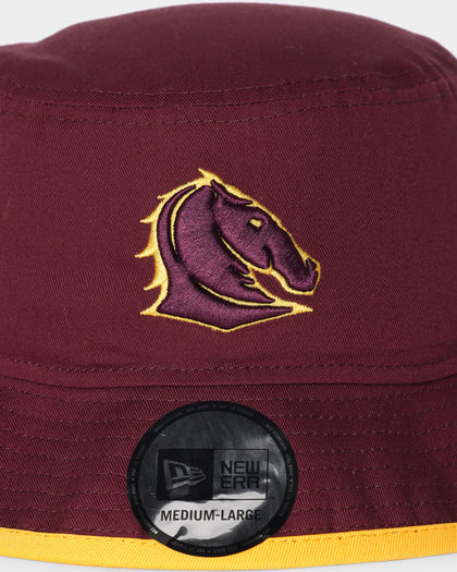 New Era Brisbane Broncos NRL '22 Bucket Hat Dark Purple