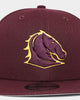 New Era Brisbane Broncos NRL Kick Off 2022 9FIFTY Snapback Official Team Colours Dark Purple