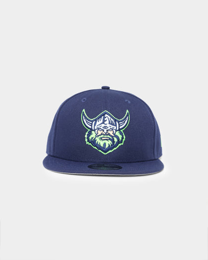 New Era Canberra Raiders NRL Kick Off 2022 9FIFTY Snapback Official Team Colours Navy/Bright Green