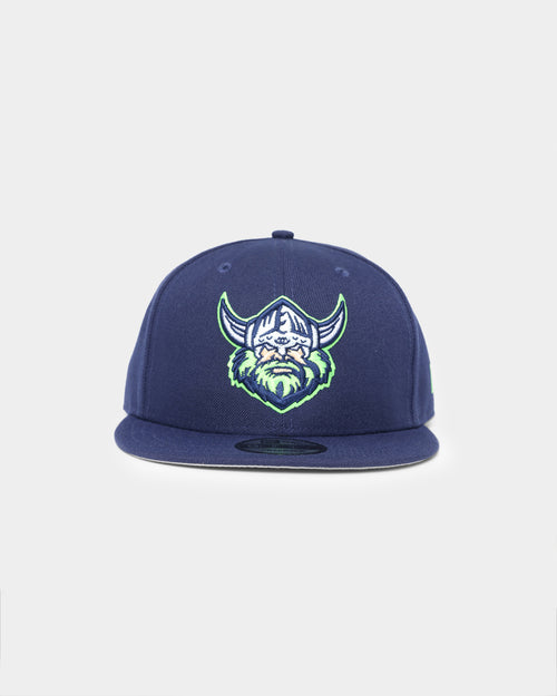 New Era Canberra Raiders NRL Kick Off 2022 9FIFTY Snapback Official Team Colours Navy/Bright Green