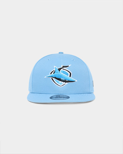 New Era Cronulla-Sutherland Sharks NRL Kick Off 2022 9FIFTY Snapback Official Team Colours Pastel Blue
