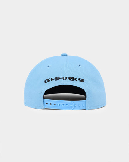 New Era Cronulla-Sutherland Sharks NRL Kick Off 2022 9FIFTY Snapback Official Team Colours Pastel Blue