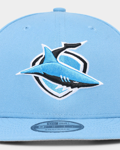 New Era Cronulla-Sutherland Sharks NRL Kick Off 2022 9FIFTY Snapback Official Team Colours Pastel Blue
