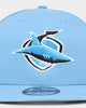 New Era Cronulla-Sutherland Sharks NRL Kick Off 2022 9FIFTY Snapback Official Team Colours Pastel Blue