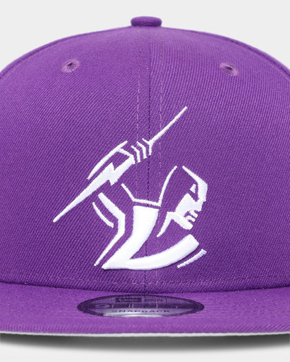 New Era Melbourne Storm NRL Kick Off 2022 9FIFTY Snapback Official Team Colours Purple