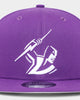 New Era Melbourne Storm NRL Kick Off 2022 9FIFTY Snapback Official Team Colours Purple