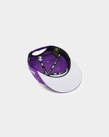 New Era Melbourne Storm NRL Kick Off 2022 9FIFTY Snapback Official Team Colours Purple