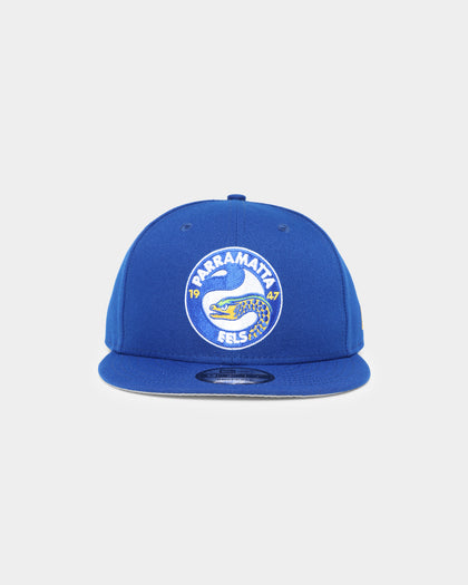 New Era Parramatta Eels NRL Kick Off 2022 9FIFTY Snapback Official Team Colours Blue