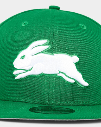 New Era South Sydney Rabbitohs NRL Kick Off 2022 9FIFTY Snapback Official Team Colours Green