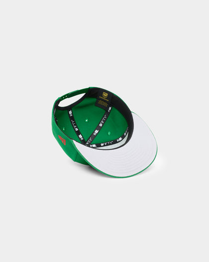 New Era South Sydney Rabbitohs NRL Kick Off 2022 9FIFTY Snapback Official Team Colours Green