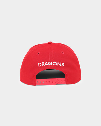 New Era St. George Illawarra Dragons NRL Kick Off 2022 9FIFTY Snapback Official Team Colours Red