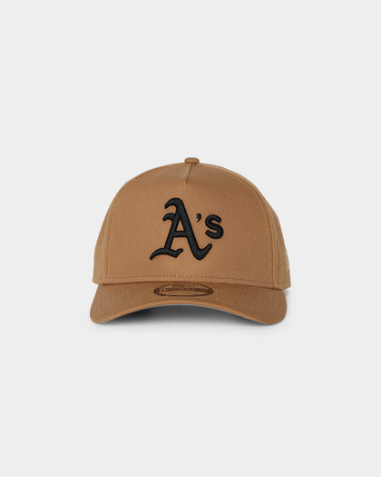 New Era Oakland Athletics 'Wheat' 9FORTY A-Frame Snapback Wheat/Black