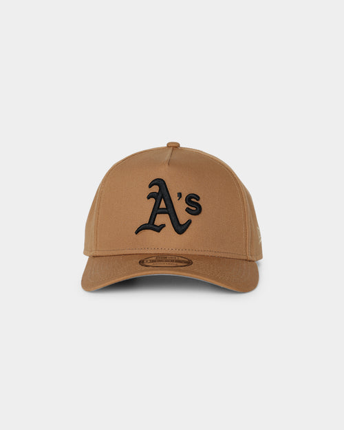 New Era Oakland Athletics 'Wheat' 9FORTY A-Frame Snapback Wheat/Black