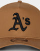 New Era Oakland Athletics 'Wheat' 9FORTY A-Frame Snapback Wheat/Black