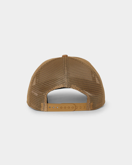 New Era Las Vegas Raiders 'Wheat' 9FORTY A-Frame Trucker Snapback Wheat/Black