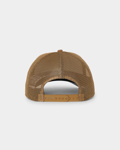 New Era Los Angeles Dodgers 'Wheat' 9FORTY A-Frame Trucker Snapback Wheat/Black