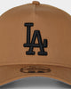 New Era Los Angeles Dodgers 'Wheat' 9FORTY A-Frame Trucker Snapback Wheat/Black