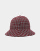 XLARGE Check Bell Bucket Hat Port