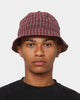 XLARGE Check Bell Bucket Hat Port