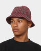 XLARGE Check Bell Bucket Hat Port