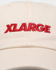 X-Large Low Profile Text Strapback Stone
