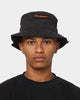 X-LARGE Nylon Stash Bucket Hat Black/Orange
