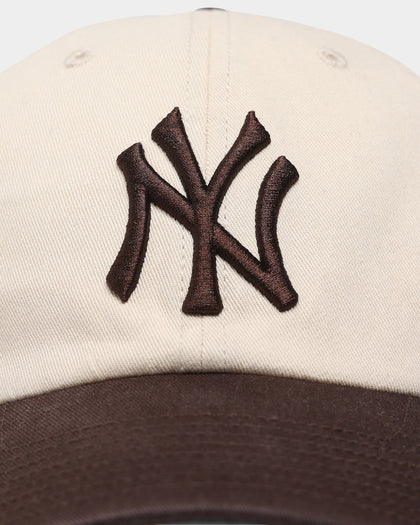 47 Brand New York Yankees 'Cookies & Cream' Clean Up Strapback Natural/Brown