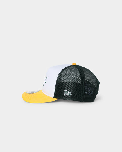 New Era Oakland Athletics '3-Tone' 9FORTY A-Frame Trucker Snapback 3 Tone