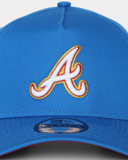 New Era Atlanta Braves 'Cereal Snapshot Blue' 9FORTY A-Frame Snapback Snap Shot Blue