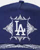 New Era Los Angeles Dodgers 'Flare Designs' 9FORTY A-Frame Trucker Snapback Original Team Colours