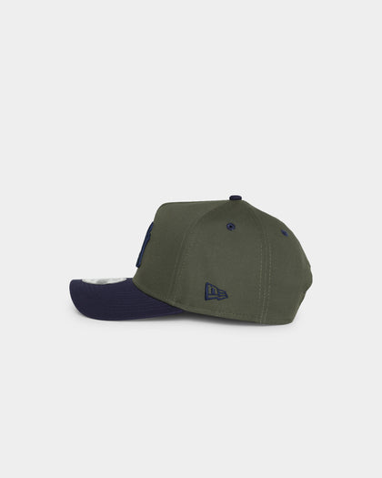 New Era New York Yankees 9FORTY A-Frame Snapback Olive