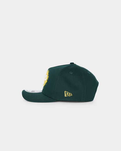 New Era Oakland Athletics 'Spray Paint Glow' 9FORTY A-Frame Snapback Original Team Colours