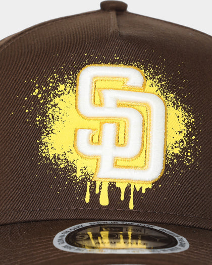 New Era San Diego Padres 'Spray Paint Glow' 9FORTY A-Frame Snapback Original Team Colours