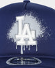 New Era Los Angeles Dodgers 'Spray Paint Glow' 9FORTY A-Frame Trucker Snapback Original Team Colours