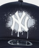 New Era New York Yankees 'Spray Paint Glow' 9FORTY A-Frame Trucker Snapback Original Team Colours