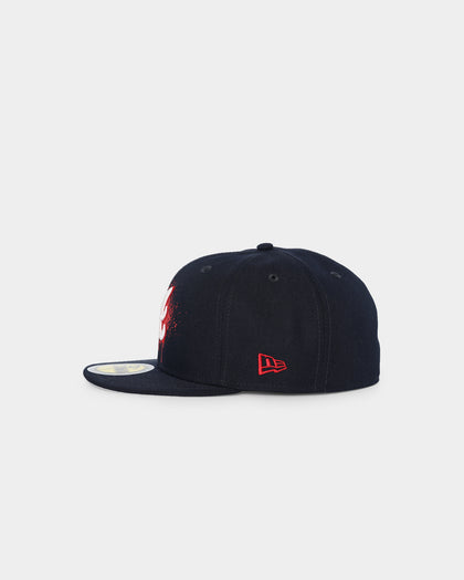 New Era Atlanta Braves 'Spray Paint Glow' 59FIFTY Fitted Original Team Colours