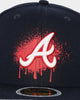 New Era Atlanta Braves 'Spray Paint Glow' 59FIFTY Fitted Original Team Colours