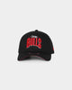 New Era Chicago Bulls 'Arch' 9FORTY A-Frame Snapback Black/Original Team Colours