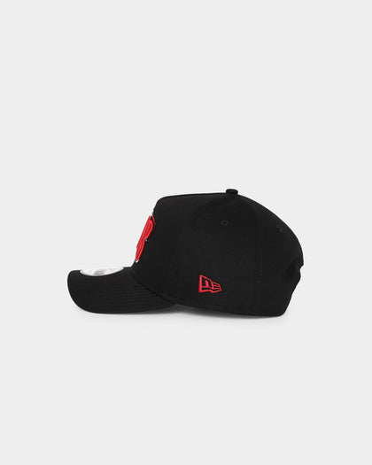 New Era Chicago Bulls 'Arch' 9FORTY A-Frame Snapback Black/Original Team Colours