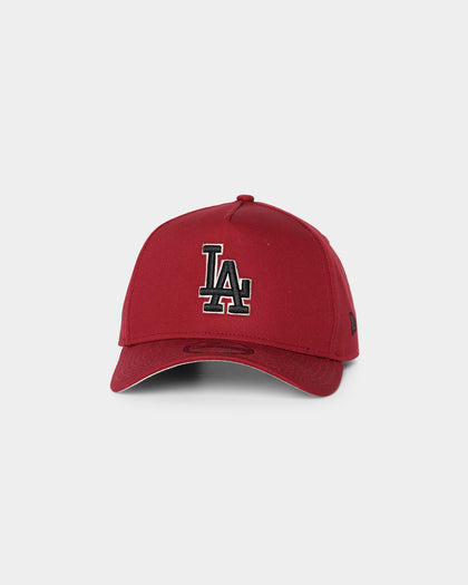 New Era Los Angeles Dodgers 9FORTY A-Frame Snapback Cardinal/Black/Stone
