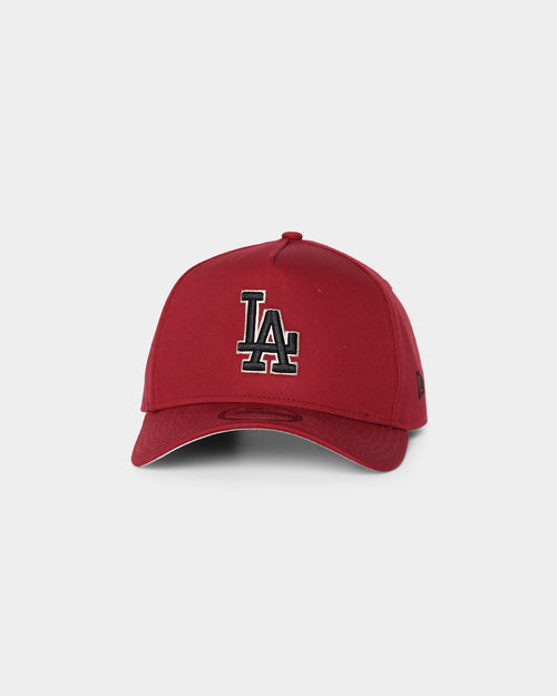 New Era Los Angeles Dodgers 9FORTY A-Frame Snapback Cardinal/Black/Stone