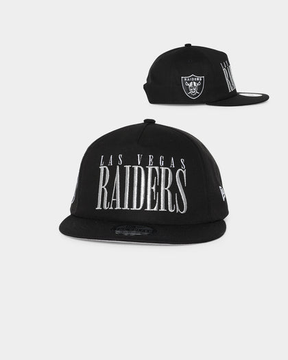 New Era Las Vegas Raiders 'Classic Spellout' The Golfer Snapback Original Team Colours