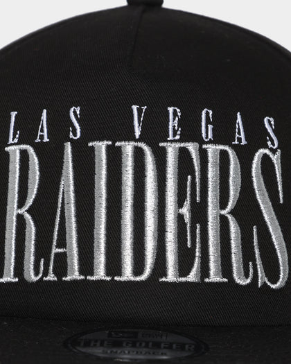 New Era Las Vegas Raiders 'Classic Spellout' The Golfer Snapback Original Team Colours
