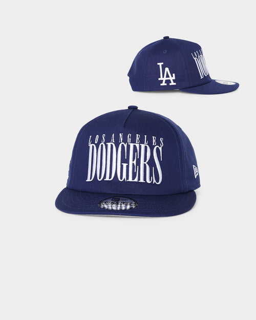 New Era Los Angeles Dodgers 'Classic Spellout' The Golfer Snapback Original Team Colours
